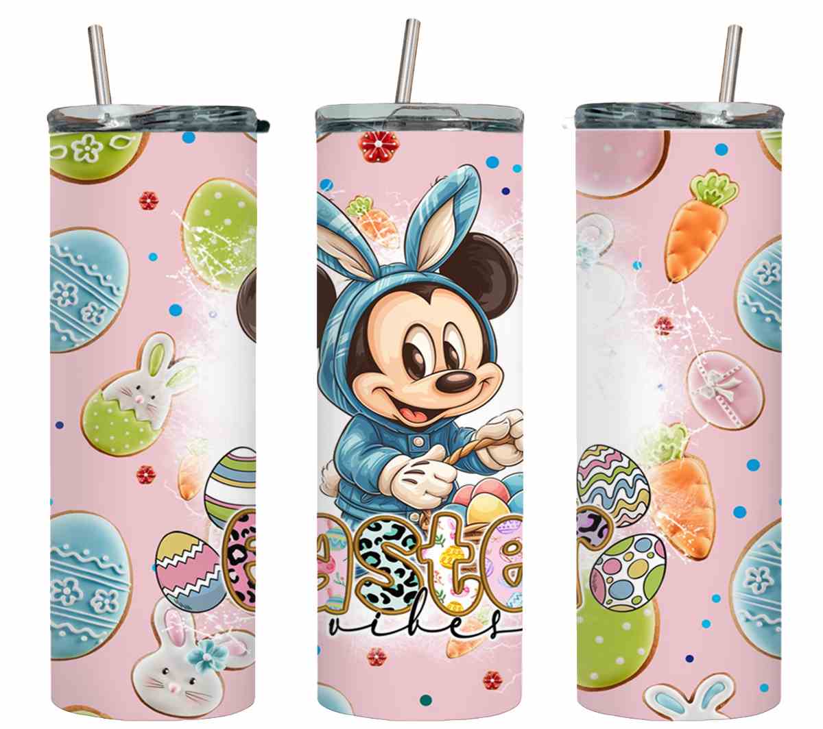 Happy Easter Mickey and Minnie-8961